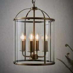 Vogue Lighting Vogue Lambeth 4 Light Pendant Ceiling Fitting 10 Vogue Lighting Vogue Lambeth 4 Light Pendant Ceiling Fitting -Dunelm Shop 30755840 alt02