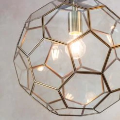 Vogue Lighting Vogue Hillier 1 Light Pendant 11 Vogue Lighting Vogue Hillier 1 Light Pendant -Dunelm Shop 30755843 alt03