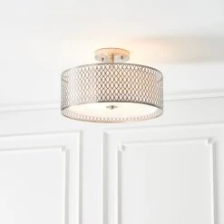 Vogue Lighting Vogue Tolna 3 Light Flush Ceiling Fitting -Dunelm Shop 30755850 alt05
