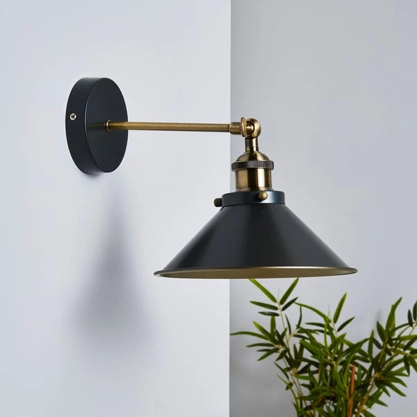 Dunelm Logan Grey Industrial Wall Light Twin Pack 5 Dunelm Logan Grey Industrial Wall Light Twin Pack - Image 3