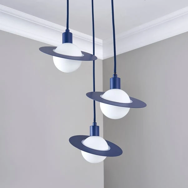 Dunelm Saturn 3 Light Cluster Ceiling Fitting 5 Dunelm Saturn 3 Light Cluster Ceiling Fitting - Image 3