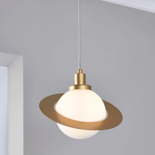 Dunelm Saturn 1 Light Pendant Ceiling Fitting 3 Dunelm Saturn 1 Light Pendant Ceiling Fitting