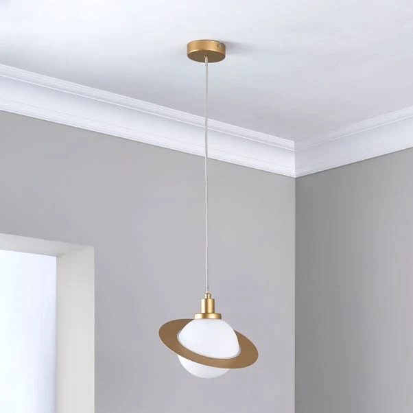 Dunelm Saturn 1 Light Pendant Ceiling Fitting 5 Dunelm Saturn 1 Light Pendant Ceiling Fitting - Image 3