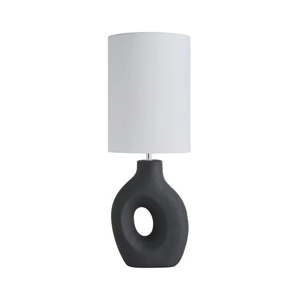 Dunelm Dinah Sculptural Black Table Lamp 7 Dunelm Dinah Sculptural Black Table Lamp - Image 5