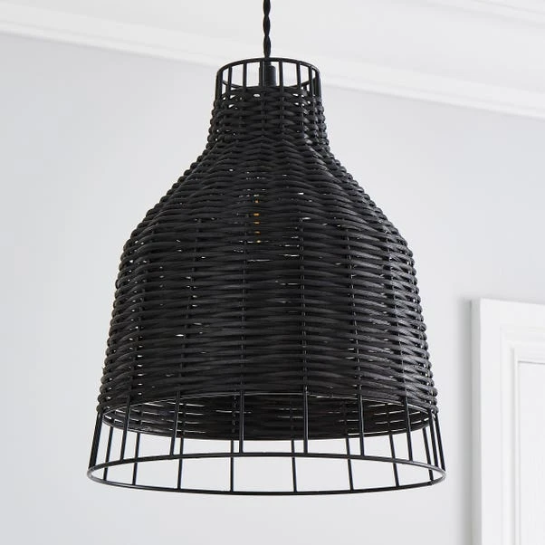 Dunelm Lowa Easy Fit Pendant Black 4 Dunelm Lowa Easy Fit Pendant Black - Image 2