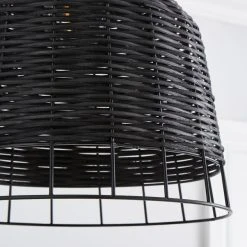 Dunelm Lowa Easy Fit Pendant Black 9 Dunelm Lowa Easy Fit Pendant Black -Dunelm Shop 30766149 alt02