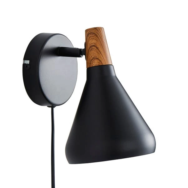 Elements Wolston Plug In Wall Light 7 Elements Wolston Plug In Wall Light - Image 5