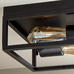 Dunelm Bathroom London 2 Light Flush Fitting -Dunelm Shop 30766169 alt03