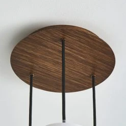 Dunelm Tien Walnut 3 Light Cluster Ceiling Fitting -Dunelm Shop 30766177 alt03