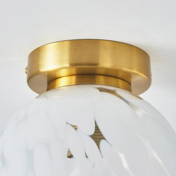 Dunelm Lilo 1 Light Flush Ceiling Fitting 6 Dunelm Lilo 1 Light Flush Ceiling Fitting - Image 4