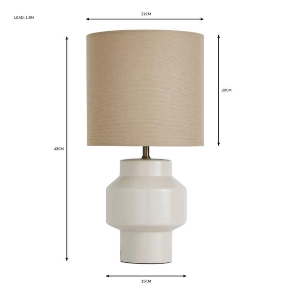 Dunelm Montreal 42cm Table Lamp 8 Dunelm Montreal 42cm Table Lamp - Image 6