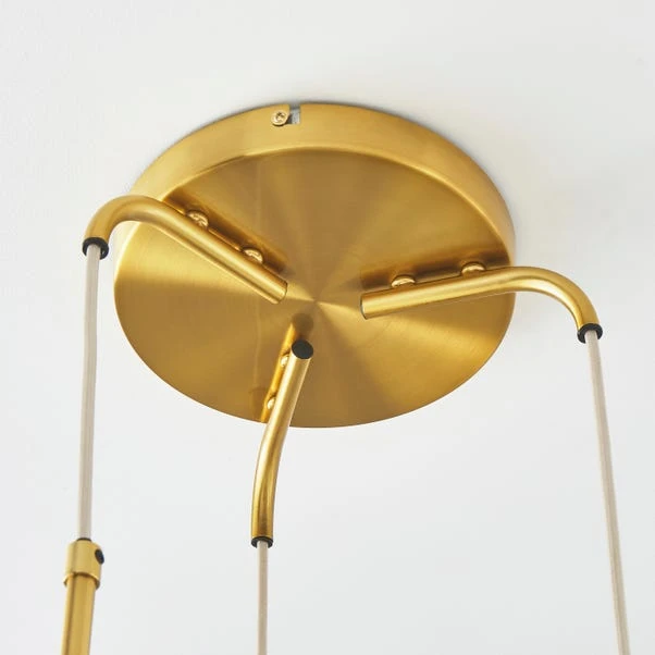 Dunelm Lilo 3 Light Cluster Ceiling Fitting 6 Dunelm Lilo 3 Light Cluster Ceiling Fitting - Image 4