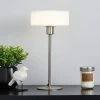 Dunelm Amelie Opal Glass Satin Nickel Table Lamp 2 Dunelm Amelie Opal Glass Satin Nickel Table Lamp -Dunelm Shop 30768659