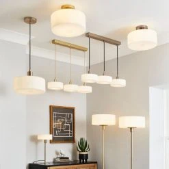 Dunelm Amelie Opal Glass Satin Nickel Table Lamp -Dunelm Shop 30768659 alt09