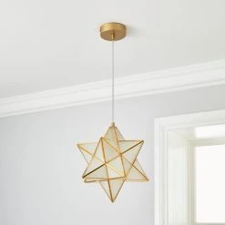 Dunelm Virgo Star 26cm Ceiling Fitting -Dunelm Shop 30768667 alt01