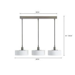 Dunelm Amelie 3 Light Bar Fitting 13 Dunelm Amelie 3 Light Bar Fitting -Dunelm Shop 30768670 alt07