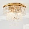 Dunelm Mankai Textured Glass Flush Ceiling Fitting 1 Dunelm Mankai Textured Glass Flush Ceiling Fitting -Dunelm Shop 30769296