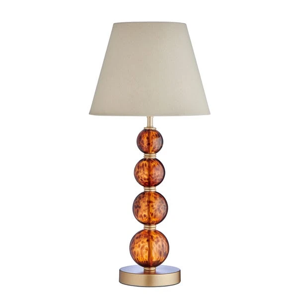 Dunelm Lilo Tortoiseshell Glass Table Lamp 7 Dunelm Lilo Tortoiseshell Glass Table Lamp - Image 5