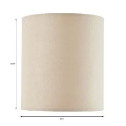 Dunelm Nesa 18cm Velvet Cylinder Shade -Dunelm Shop 30770046 alt07