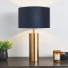 Dunelm Nesa Brushed Gold And Navy Touch Table Lamp 1 Dunelm Nesa Brushed Gold And Navy Touch Table Lamp -Dunelm Shop 30770048
