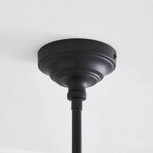 Dorma Bedford 4 Light Black Ceiling Fitting 6 Dorma Bedford 4 Light Black Ceiling Fitting - Image 4