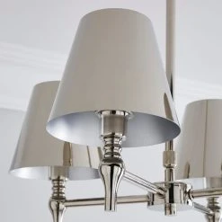 Dorma Bedford 4 Light Polished Nickel Ceiling Fitting 10 Dorma Bedford 4 Light Polished Nickel Ceiling Fitting -Dunelm Shop 30770080 alt02
