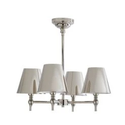 Dorma Bedford 4 Light Polished Nickel Ceiling Fitting 12 Dorma Bedford 4 Light Polished Nickel Ceiling Fitting -Dunelm Shop 30770080 alt05