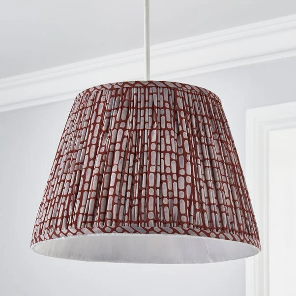 Dunelm Dash Ruched Tapered Shade 4 Dunelm Dash Ruched Tapered Shade - Image 2