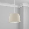 Dunelm Luna Natural Tapered Shade 27cm -Dunelm Shop 30771043