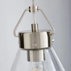 Dunelm Delavin 1 Light Pendant Glass Ceiling Fitting -Dunelm Shop 30780570 alt02