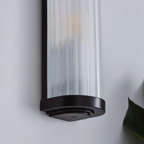 Dunelm Ripon Bathroom Wall Light Matt Black 5 Dunelm Ripon Bathroom Wall Light Matt Black - Image 3