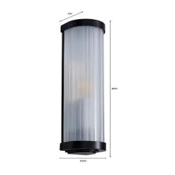 Dunelm Ripon Bathroom Wall Light Matt Black 12 Dunelm Ripon Bathroom Wall Light Matt Black -Dunelm Shop 30780623 alt04