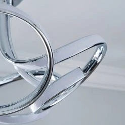 Dunelm Cortez 5 Light Integrated LED Swirl Semi-Flush Ceiling Fitting 10 Dunelm Cortez 5 Light Integrated LED Swirl Semi-Flush Ceiling Fitting -Dunelm Shop 30781655 alt02