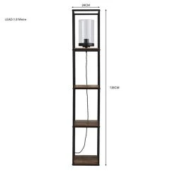 Dunelm Fulton Shelved Floor Lamp -Dunelm Shop 30783561 alt05