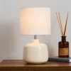Dunelm Oslo Cream Ceramic Table Lamp -Dunelm Shop 30783573