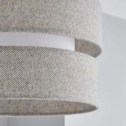 Dunelm Frea Lennox Herringbone Shade 30cm 9 Dunelm Frea Lennox Herringbone Shade 30cm -Dunelm Shop 30784210 alt02
