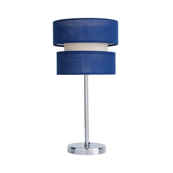 Dunelm Frea Navy Table Lamp 7 Dunelm Frea Navy Table Lamp - Image 5