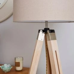 Dunelm Trio Tripod Light Wood Floor Lamp 10 Dunelm Trio Tripod Light Wood Floor Lamp -Dunelm Shop 30787668 alt02