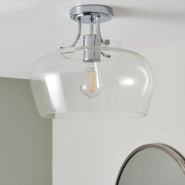 Hotel Lilier Bathroom 1 Light Flush Ceiling Fitting 4 Hotel Lilier Bathroom 1 Light Flush Ceiling Fitting - Image 2