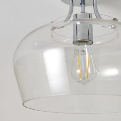 Hotel Lilier Bathroom 1 Light Flush Ceiling Fitting 10 Hotel Lilier Bathroom 1 Light Flush Ceiling Fitting -Dunelm Shop 30789797 alt02