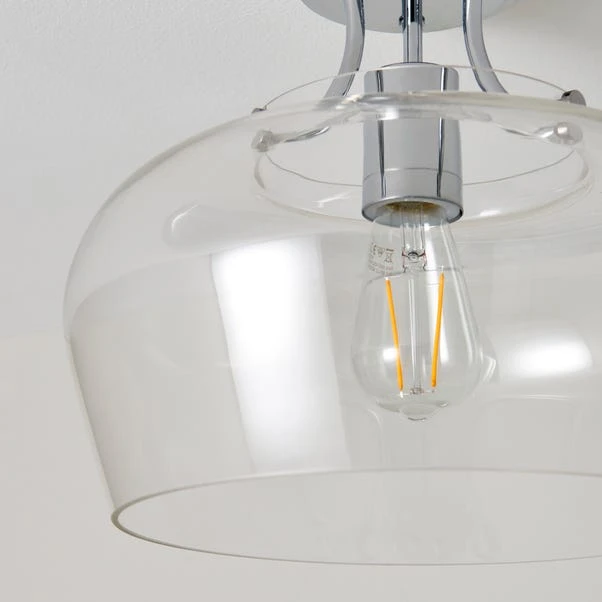 Hotel Lilier Bathroom 1 Light Flush Ceiling Fitting 5 Hotel Lilier Bathroom 1 Light Flush Ceiling Fitting - Image 3