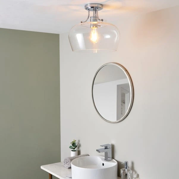 Hotel Lilier Bathroom 1 Light Flush Ceiling Fitting 7 Hotel Lilier Bathroom 1 Light Flush Ceiling Fitting - Image 5
