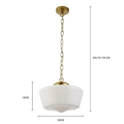 Dunelm Mondez Bathroom 1 Light Pendant Ceiling Fitting -Dunelm Shop 30789832 alt05