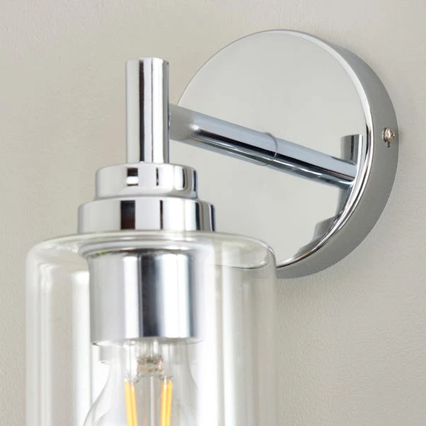 Dunelm Fryer Chrome Bathroom Wall Light 6 Dunelm Fryer Chrome Bathroom Wall Light - Image 4