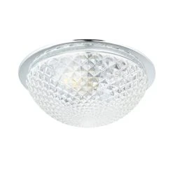 Dunelm Tropic Faceted Dome Flush Bathroom Ceiling Fitting 13 Dunelm Tropic Faceted Dome Flush Bathroom Ceiling Fitting -Dunelm Shop 30789842 alt05