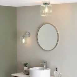 Dunelm Lucia Green Bathroom Wall Light -Dunelm Shop 30789844 alt05