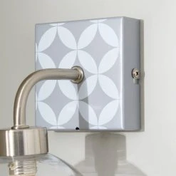 Dunelm Geometric Tile Bathroom Wall Light -Dunelm Shop 30789859 alt03
