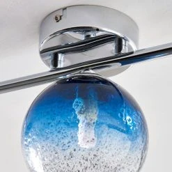 Dunelm Torbay Blue Bathroom 3 Light Semi Flush Ceiling Fitting 10 Dunelm Torbay Blue Bathroom 3 Light Semi Flush Ceiling Fitting -Dunelm Shop 30789863 alt02