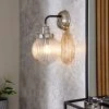 Dunelm Broden Ribbed Chrome Wall Light 2 Dunelm Broden Ribbed Chrome Wall Light -Dunelm Shop 30789885