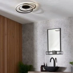 Dunelm Langdon Bathroom Integrated LED Flush Ceiling Fitting -Dunelm Shop 30789888 alt04